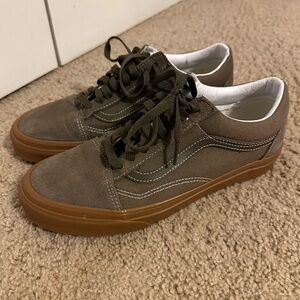 Vans Brown Athletic Shoes